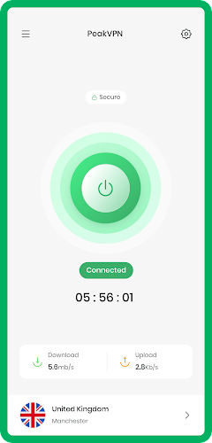 PeakVPN - Fast And Secure Скриншот 3