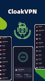CloakVPN: Unlimited Secure VPN应用截图第1张