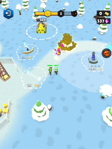 Base Defence: Army Rush Mod應用截圖第2張
