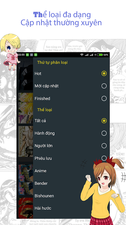 hot manga - comic offline Best Online Schermafbeelding 2