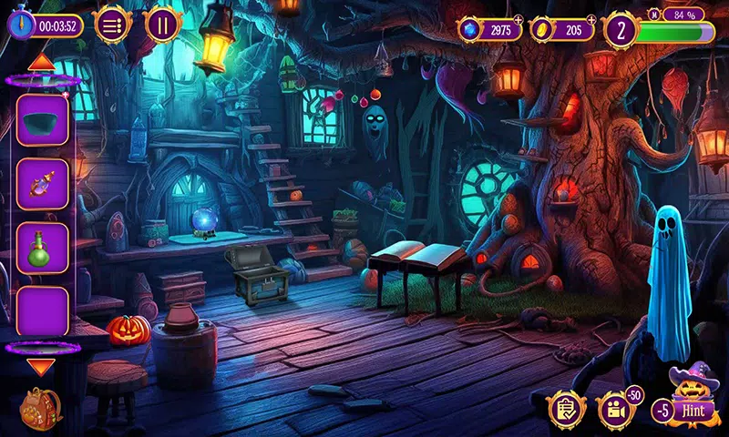 Halloween Game: Cursed Realm Tangkapan skrin 4