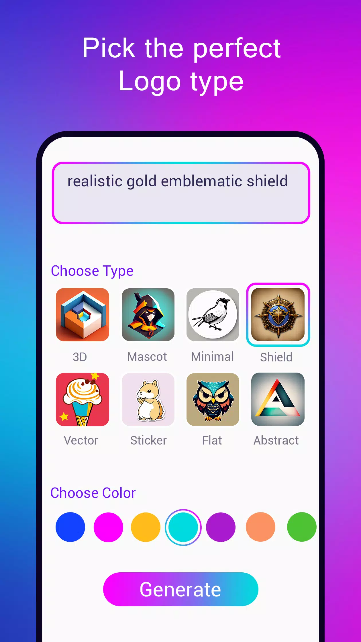 Logo maker AI Logo generator Скриншот 3