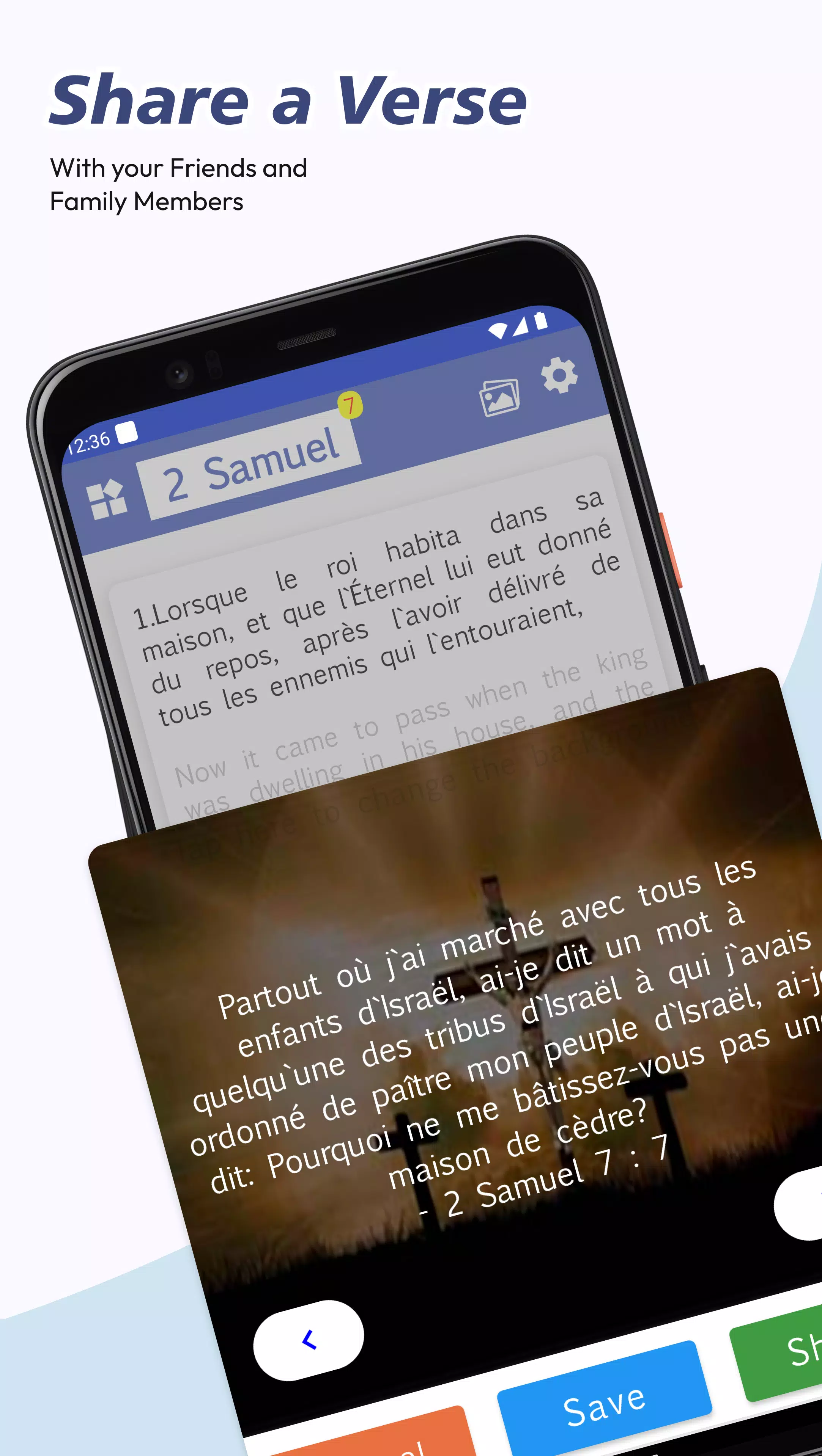 French English Bible Скриншот 3