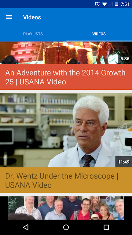 USANA Mobile HUB Zrzut ekranu 4