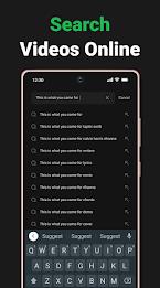 Schermata Video Downloader & Player 1