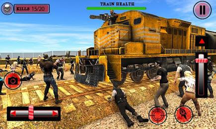 US Army Train Zombie Shooting应用截图第1张