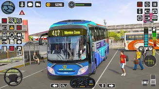 City Coach Bus Driving 2023 Capture d'écran 4
