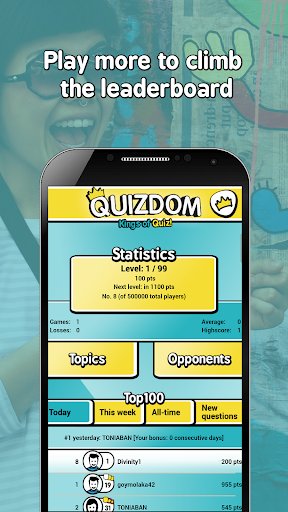 QUIZDOM - Kings of Quiz ဖန်သားပြင်ဓာတ်ပုံ 1
