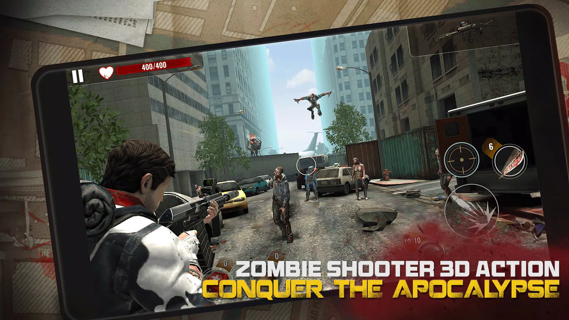 Zombie Shooter 3D 스크린샷 2