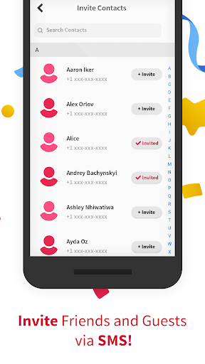 Party n Event Invitation Maker by Party Signup ဖန်သားပြင်ဓာတ်ပုံ 2