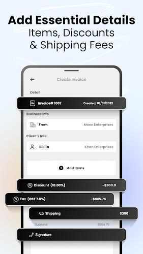 Invoice Maker and Generator Скриншот 1