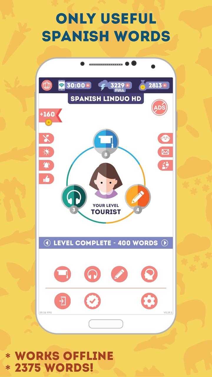 Spanish for Beginners: LinDuo Скриншот 2
