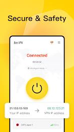 Bee VPN - Fast Secure Proxy Tangkapan skrin 3