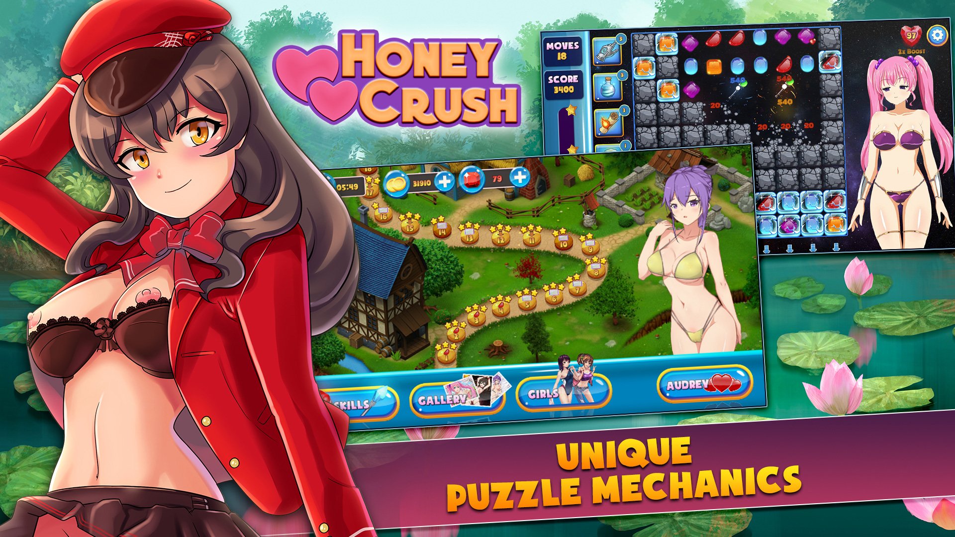 Honey Crush Скриншот 1