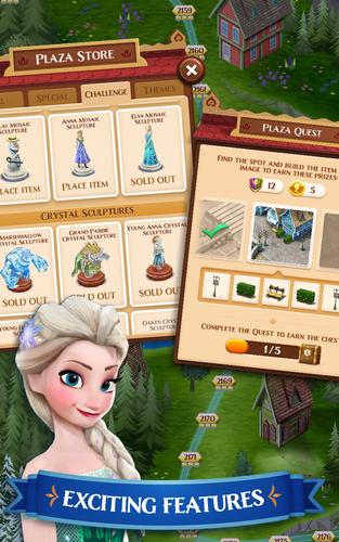 Disney Frozen Free Fall Games Скриншот 2