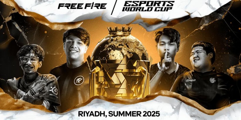 Free Fire 加入 2025 年电子竞技世界杯阵容