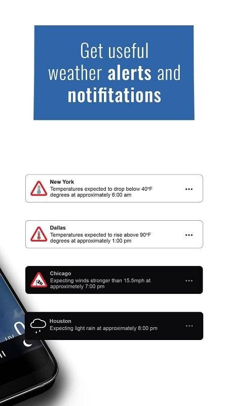 Transparent clock weather Pro Скриншот 3