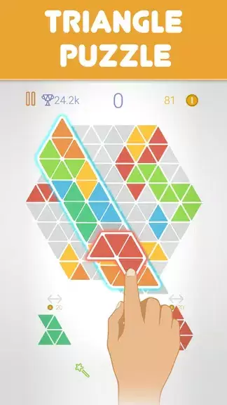 Tringles™ puzzle: royal blocks Ekran Görüntüsü 1