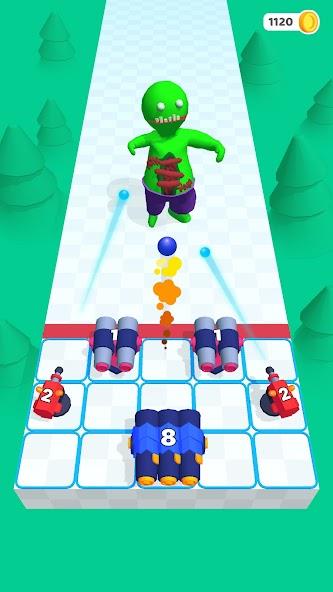 Shooting Towers: Merge Defense Mod Tangkapan skrin 4
