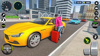 Schermata Car Games: Car Flying Games 3d 1