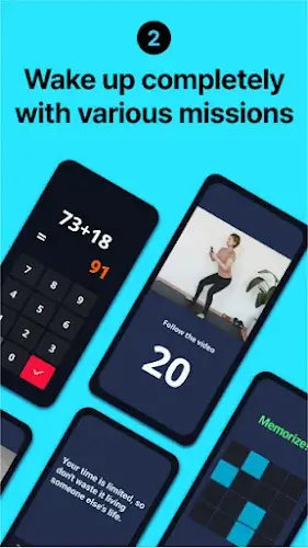 Alarmy - Alarm Clock & Sleep ဖန်သားပြင်ဓာတ်ပုံ 3