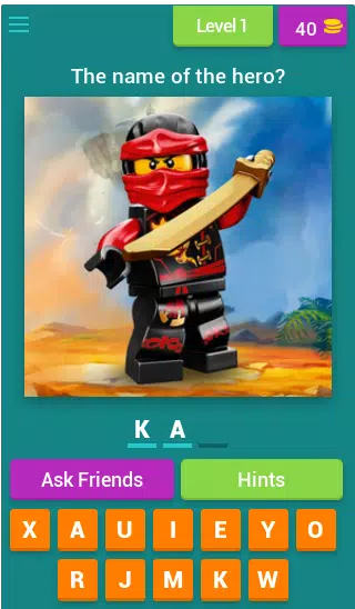 Ninjago Guess Captura de pantalla 1