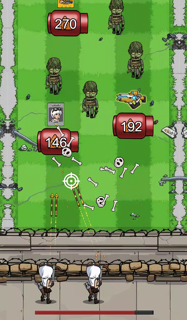 Zombie War Schermafbeelding 2
