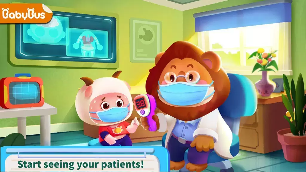 Baby Panda’s Hospital Care Скриншот 1