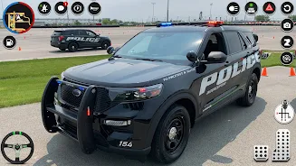 SUV Police Car Chase Cop Games Скриншот 2