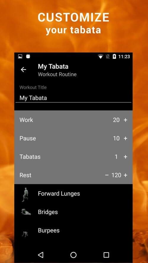 Tabata HIIT應用截圖第4張
