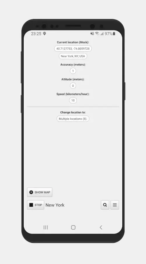 Location Changer Ảnh chụp màn hình 2