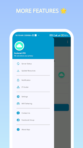 SocksNET VPN應用截圖第4張