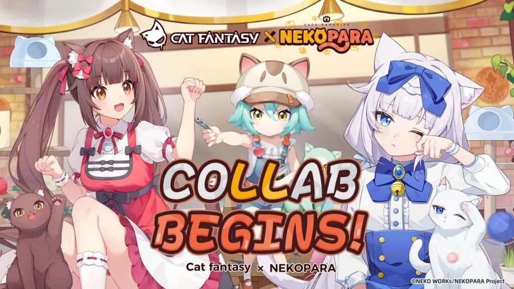 貓幻想X Nekopara合作中的麵包師隊的“生活很甜蜜”！