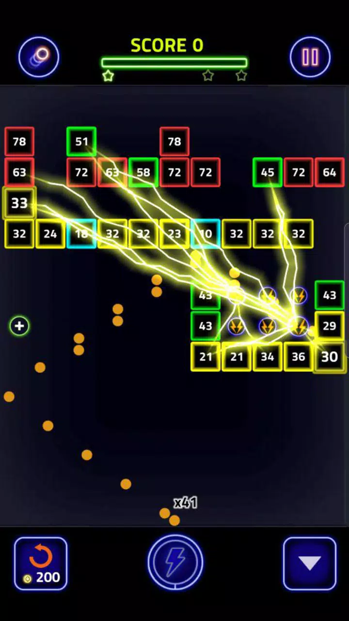 Brick Breaker Glow Screenshot 3