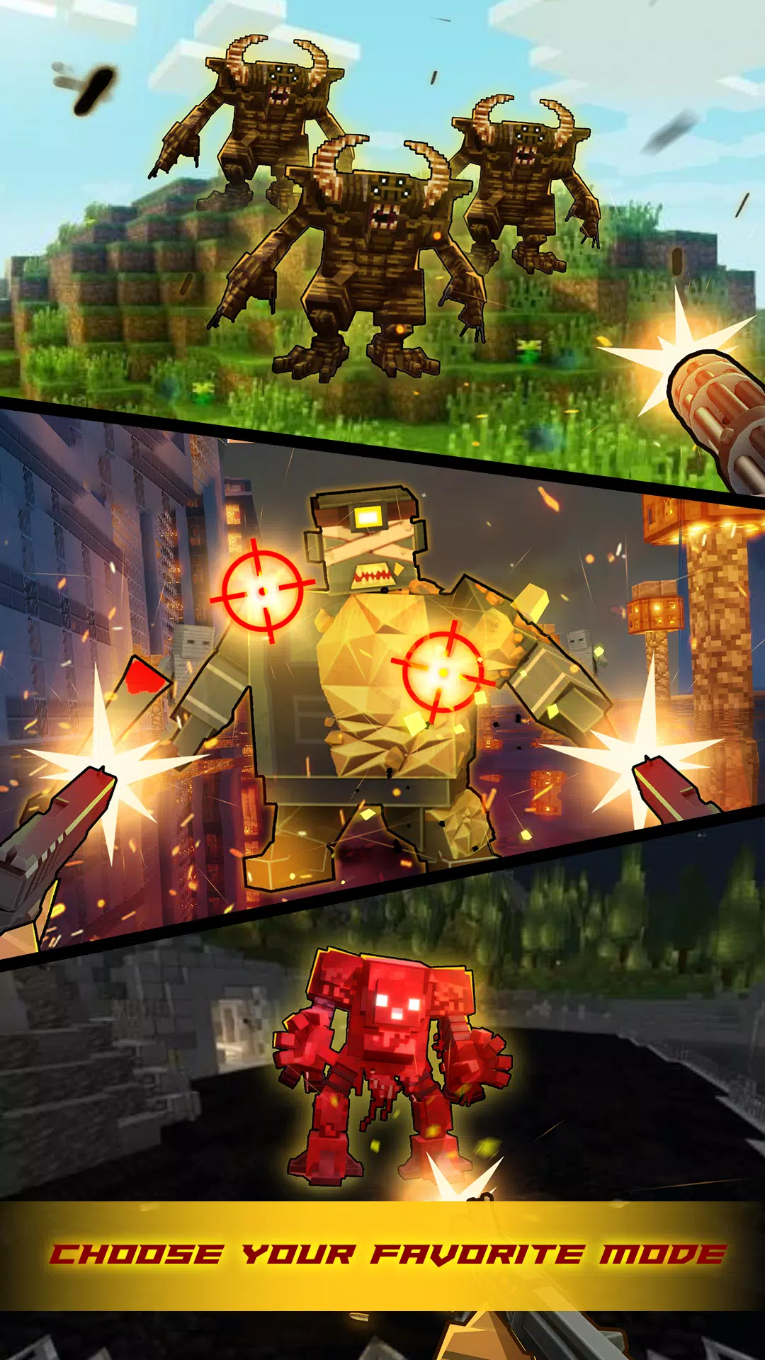 Zombie Craft War: Pixel Gun 3D应用截图第3张
