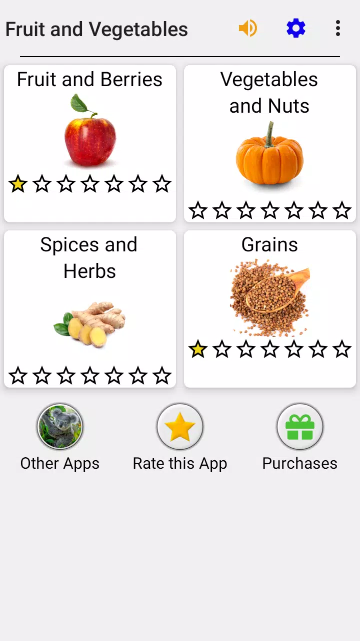 Fruit and Vegetables Screenshot 3
