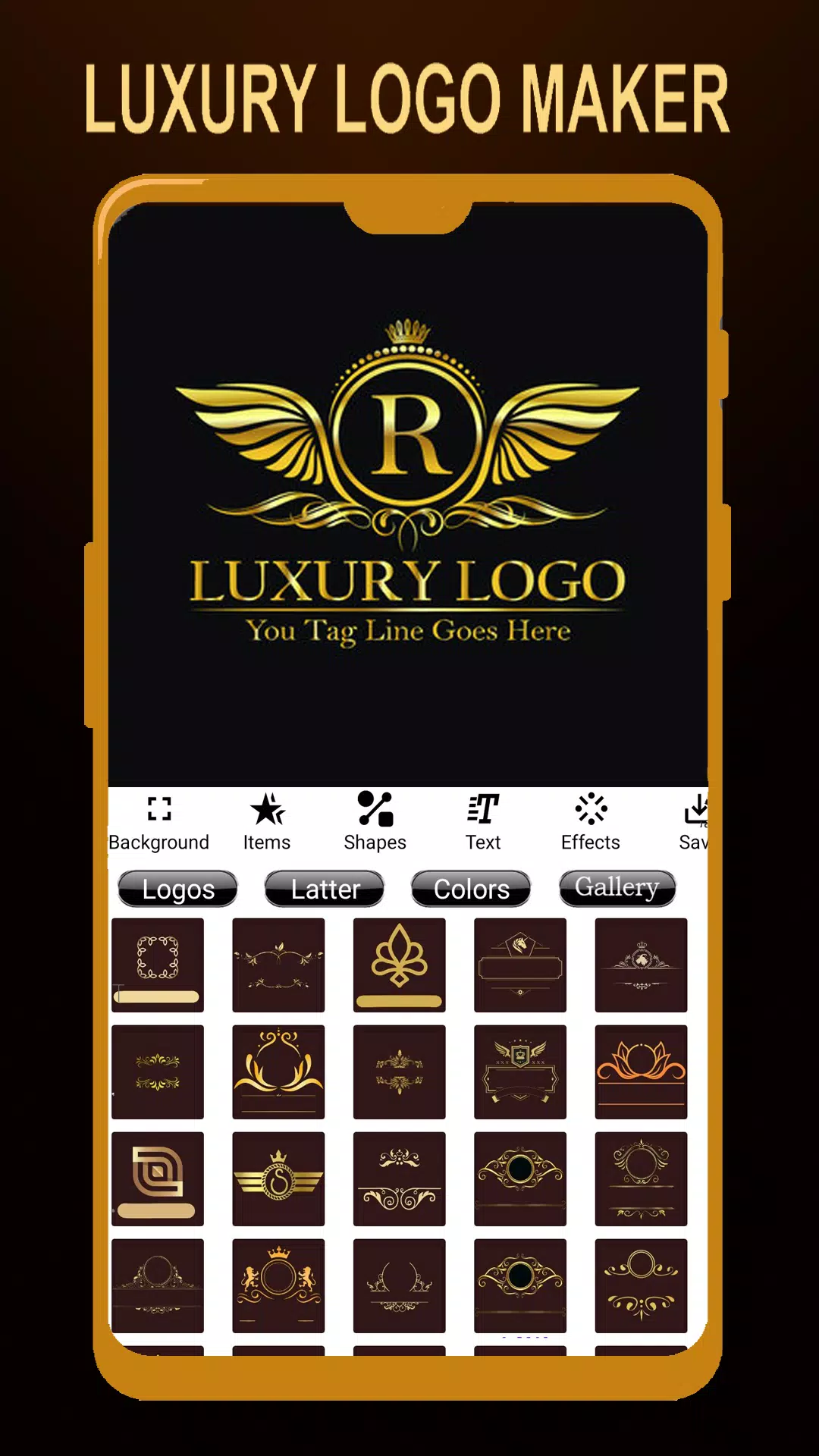 Luxury Logo maker, Logo Design 스크린샷 4