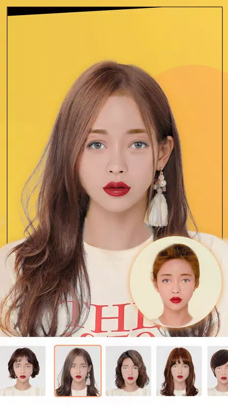 Frisuren-Simulator - FrisurApp Screenshot 1