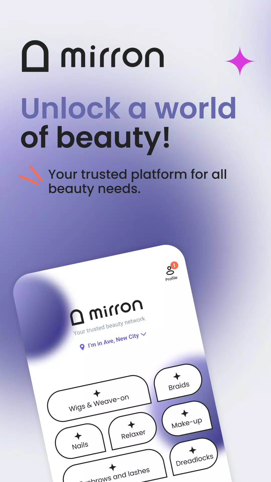 Mirron: Explore Beauty Nearby应用截图第1张