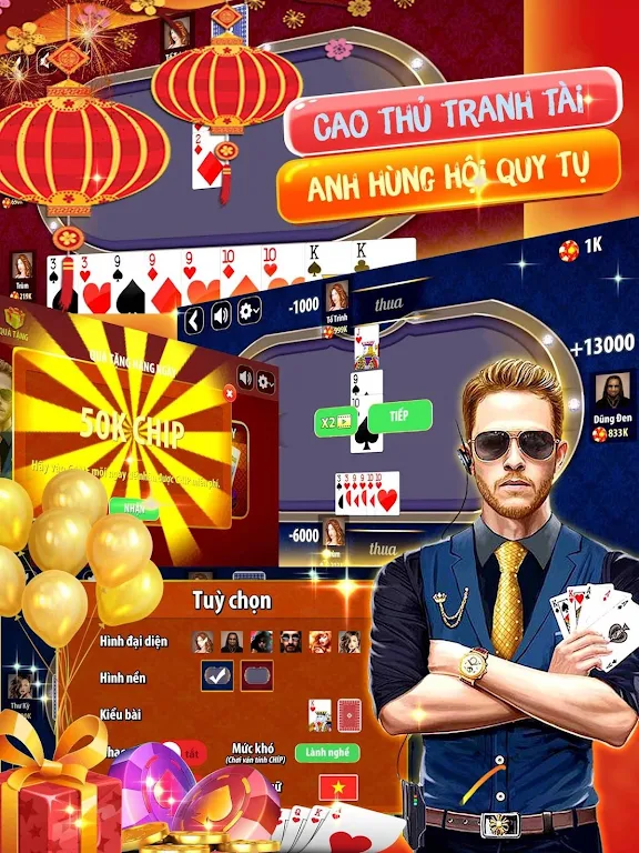 Bài sâm lốc offline - sam loc offline - xâm lốc Captura de tela 3