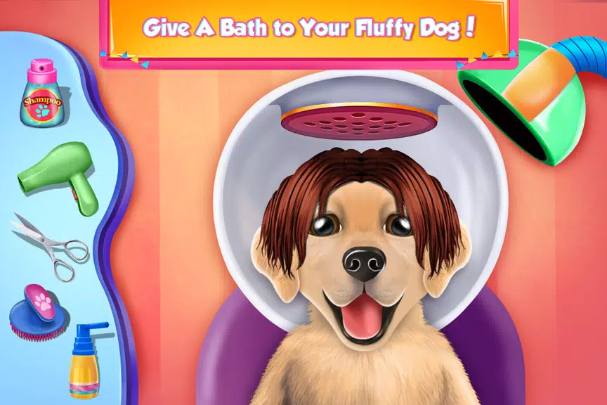Fluffy Labradors at Hair Salon Скриншот 4
