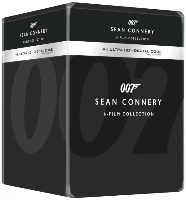 Las 6 películas de James Bond de Sean Connery llegan a 4K