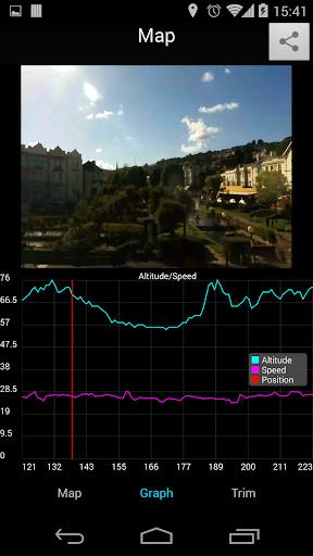 RouteShoot video and GPS app Скриншот 1
