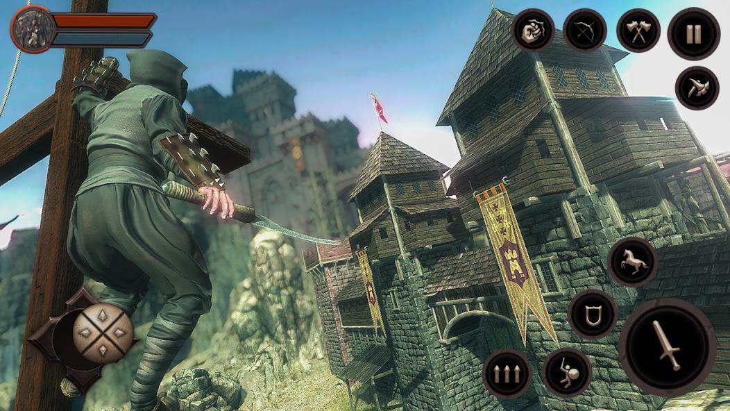 Ninja Samurai Assassin Hunter Mod Ảnh chụp màn hình 2