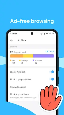 Aloha Browser + Private VPN Tangkapan skrin 4