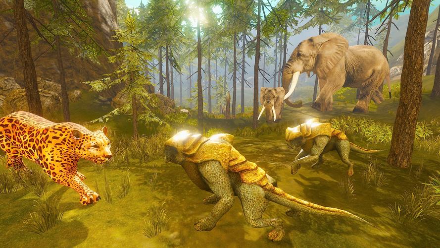 Mutant Lizard Simulator Скриншот 1