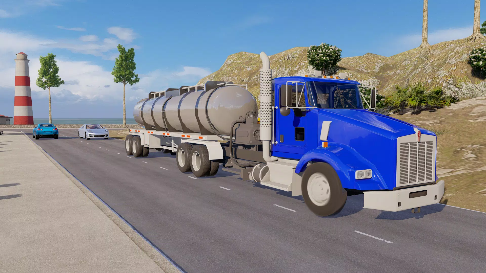 Truck Driving Sim Oil War Game Schermafbeelding 4