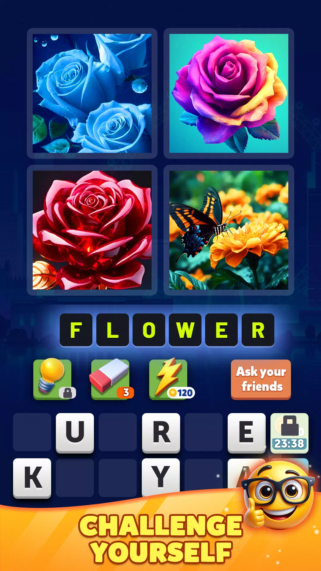 4 pics guess 1 word Captura de pantalla 2