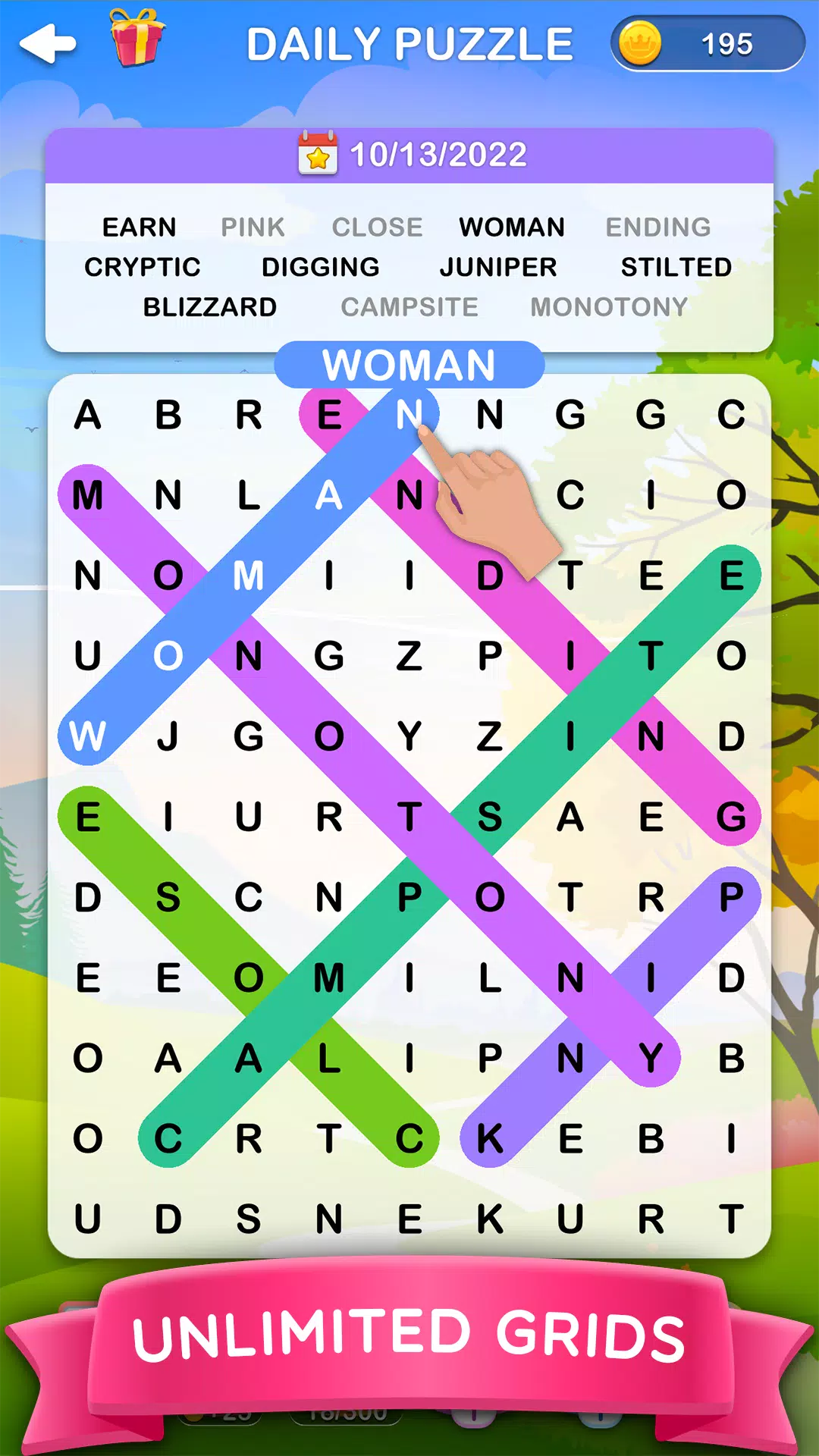 Word Search 2 Скриншот 3