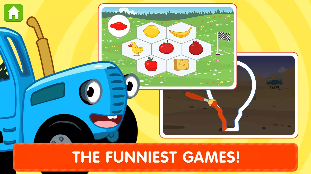 The Blue Tractor: Toddler Game Скриншот 4